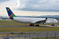 V5-NMF @ EDDF - Being towed to parking