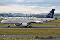 HZ-ASE @ EDDF - Taxiing around for departure - by Robert Kearney