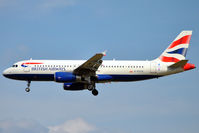 G-EUYE @ EDDF - On approach for r/w 25L