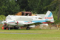 N3165P @ OKH - 1957 Piper PA-23, c/n: 23-1097