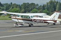 C-GECQ @ CYNJ - 1975 Cessna 172M, c/n: 172-64637