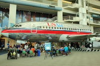 N213US @ BFI - 1969 Boeing 737-201, c/n: 20213 at Seattle Museum of Flight - by Terry Fletcher