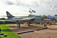 WN904 @ EGBK - 1954 Hawker Hunter F.2, c/n: S4/U/2912 at Sywell Air Museum - by Terry Fletcher