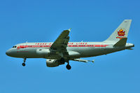 C-FZUH @ CYVR - Retro Scheme on 1997 Airbus A319-114, c/n: 711 - by Terry Fletcher