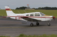 G-BOTF @ EGSH - Departing SaxonAir.