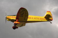 G-AZYS @ EGBR - Scintex CP-301C-1 Emeraude at The Real Aeroplane Club's Wings & Wheels weekend, Breighton Airfield, September 2012. - by Malcolm Clarke