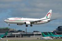CN-MVI @ EIDW - Landing Rwy 28 at Dublin.