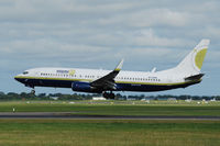 N732MA @ EIDW - Landing Rwy 28 at Dublin. - by Noel Kearney