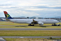 ZS-SNE @ EDDF - Being towed around to parking