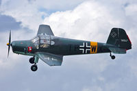 G-TPWX @ EGBK - 1944 Bucker BU181C BESTMANN, - by Terry Fletcher