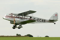 G-ECAN @ EGBK - 1943 De Havilland DH-84 Dragon, c/n: 2048 at 2012 Sywell Airshow - by Terry Fletcher