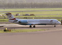 OE-LVE @ AMS - Taxi to the gate of Schiphol Airport - by Willem Göebel