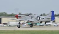 N151CF @ KOSH - Departing Airventure 2012
