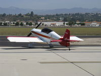 N42HR @ CMA - 1992 Harmon HARMON ROCKET II, Lycoming O-540 250 Hp, taxi - by Doug Robertson