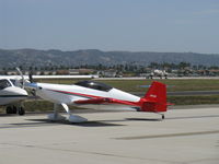 N91GB @ CMA - 2011 Bettis HARMON ROCKET II, Lycoming O-540 250 Hp, taxi - by Doug Robertson