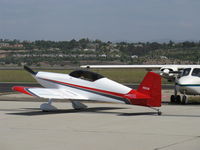 N91GB @ CMA - 2011 Bettis HARMON ROCKET II, Lycoming O-540 250 Hp, taxi - by Doug Robertson