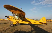 N35116 @ KOSH - Piper J3F-65 - by Mark Pasqualino