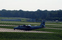 N690LS @ KOMH - Taxi Ornage - by Ronald Barker