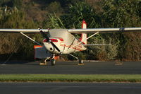 N7965Z @ SZP - Parked along the riverbank - by Nick Taylor