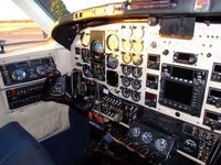 VH-XDV @ YBMA - VH-XDV @ YBMA Beech B200 King Air (West Wing Aviation)  used for Mail run to remote North West Queensland locations. Time 18:00 local. Cockpit view. - by Anton von Sierakowski