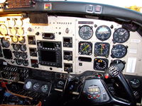 VH-XDV @ YBMA - VH-XDV @ YBMA Beech B200 King Air (West Wing Aviation)  used for Mail run to remote North West Queensland locations. Time 18:00 local. Cockpit view. - by Anton von Sierakowski