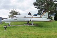 N407V @ PAE - 1965 Learjet 23, c/n: 23-034 outside Museum of Flight restoration facility at Everettt