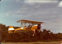N57947 - Pilot Ed Pease
Waterford Airport in New London CT. 
1979 - by Larry