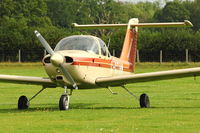 G-GTHM @ EGBK - 1981 Piper PA-38-112 Tomahawk, c/n: 38-81A0171 - by Terry Fletcher