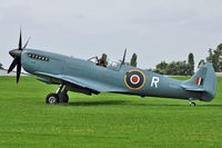 G-MKXI @ EGBK - 1944 Supermarine 365 Spitfire PR.XI, c/n: 6S/504719 at 2012 Sywell Airshow - by Terry Fletcher
