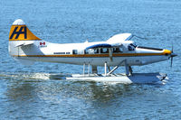 C-FHAA @ CYHC - 1960 De Havilland Canada DHC-3T Vazar Turbine Otter, c/n: 357 ex RCAF 9042 - by Terry Fletcher