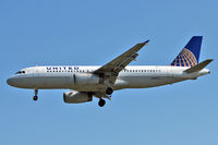 N435UA @ CYVR - 1996 Airbus A320-232, c/n: 613 - by Terry Fletcher
