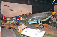 N521R @ BFI - 1943 Vickers SPITFIRE MARK IX, c/n: CBAF-1X-1886 in Seattle Museum of Flight - by Terry Fletcher