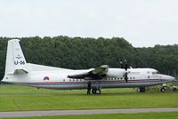 U-06 @ EHLE - This plane leaves the Royal Dutch Airforce (Koninklijke Luchtmacht) It arrived today on Lelystad Airport to get a new livery by QAPS. - by Jan Bekker