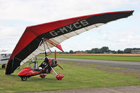G-MYCS @ EGBR - Mainair Sports Gemini Flash IIA at The Real Aeroplane Club's Wings & Wheels weekend, Breighton Airfield, September 2012. - by Malcolm Clarke