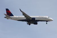 N614CZ @ DTW - Compass EMB-175