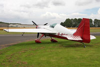 G-ROMP @ EGBR - Extra 230H at The Real Aeroplane Club's Summer Madness Fly-In, Breighton Airfield, August 2012. - by Malcolm Clarke