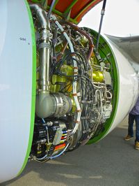 N68452 @ BKL - One does not always get a chance to see the engine this close and this new (@ the 2012 Cleveland National Air Show)! - by Murat Tanyel