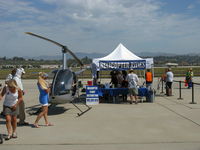 N43266 @ CMA - 1990 Robinson R22 BETA, Lycoming O-320-BC, selling rides - by Doug Robertson
