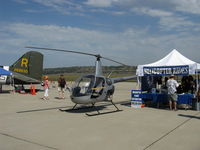 N43266 @ CMA - 1990 Robinson R22 BETA, Lycoming O-320-BC, selling rides - by Doug Robertson
