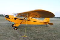 N7155H @ KOSH - Piper J3C-65 - by Mark Pasqualino