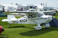 G-WAGA @ EGBK - at the LAA Rally 2012, Sywell - by Chris Hall
