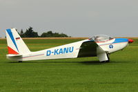 D-KANU @ EGBK - Schleicher ASK 16, c/n: 16023 at 2012 Sywell Airshow - by Terry Fletcher