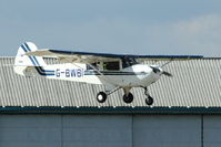 G-BWBI @ EGBK - 1991 Taylorcraft F-22A, c/n: 2207