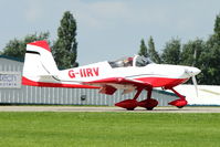 G-IIRV @ EGBK - 2011 Watson DS (Vans) RV-7A, c/n: LAA 323-15074