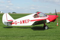 G-AWEP @ EGBK - 1969 Jackson Fs MINICAB (JB01 STANDARD), c/n: PFA 1801 - by Terry Fletcher