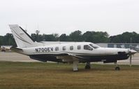N700EV @ KOSH - Socata TBM 700 - by Mark Pasqualino