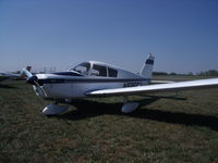 N5865U @ I74 - piper cherokee 140 - by christian maurer