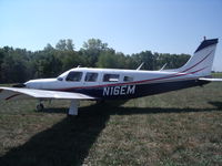 N16EM @ I74 - piper pa-32r - by christian maurer