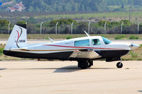 I-IJMW @ LFKC - Taxiing to grass parking - by BTT