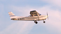 G-BANX @ EGSU - 4. G-BANX departing The Duxford Air Show, Sept. 2012.